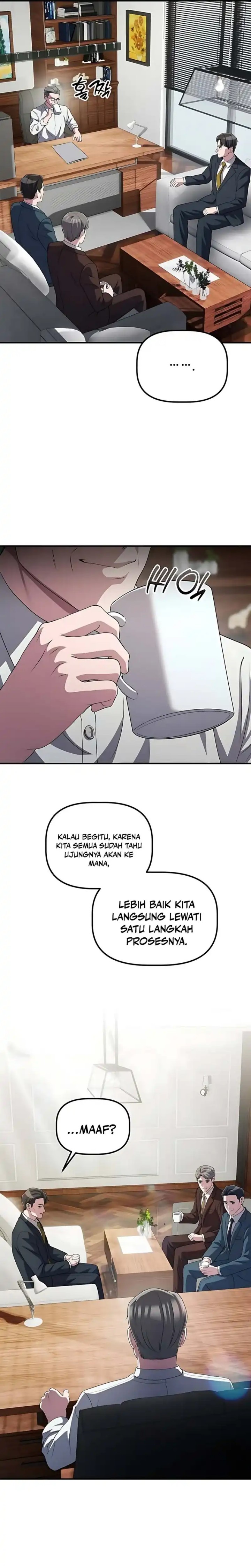 The Corporate Underdog Who Does Everything Right Chapter 57 Bahasa Indonesia