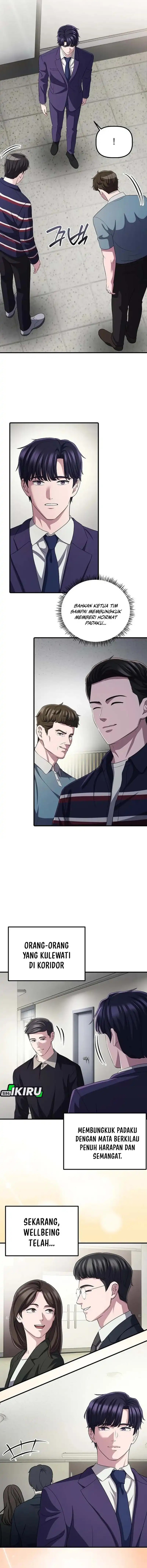 The Corporate Underdog Who Does Everything Right Chapter 61 Bahasa Indonesia