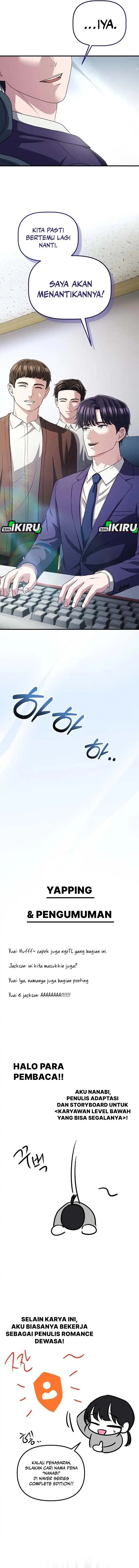 The Corporate Underdog Who Does Everything Right Chapter 61 Bahasa Indonesia