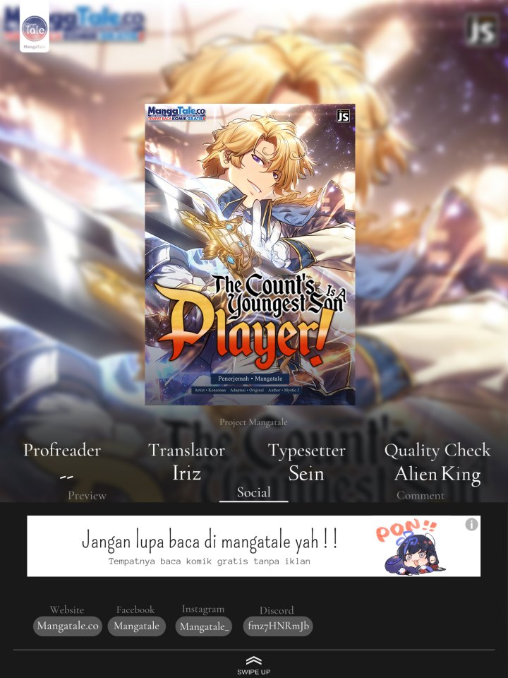 The Count’s Youngest Son Is A Player chapter 9