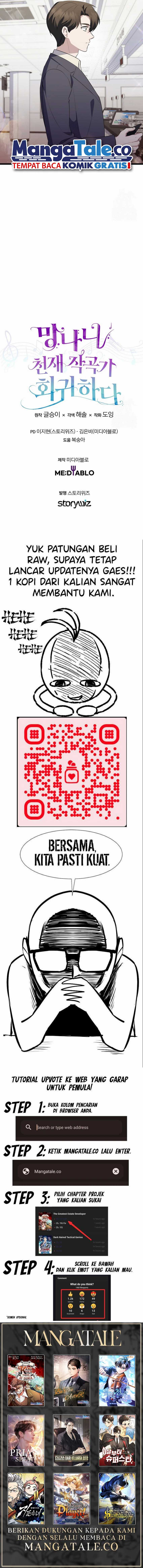 The Crazy Genius Composer Returns Chapter 20 Bahasa Indonesia