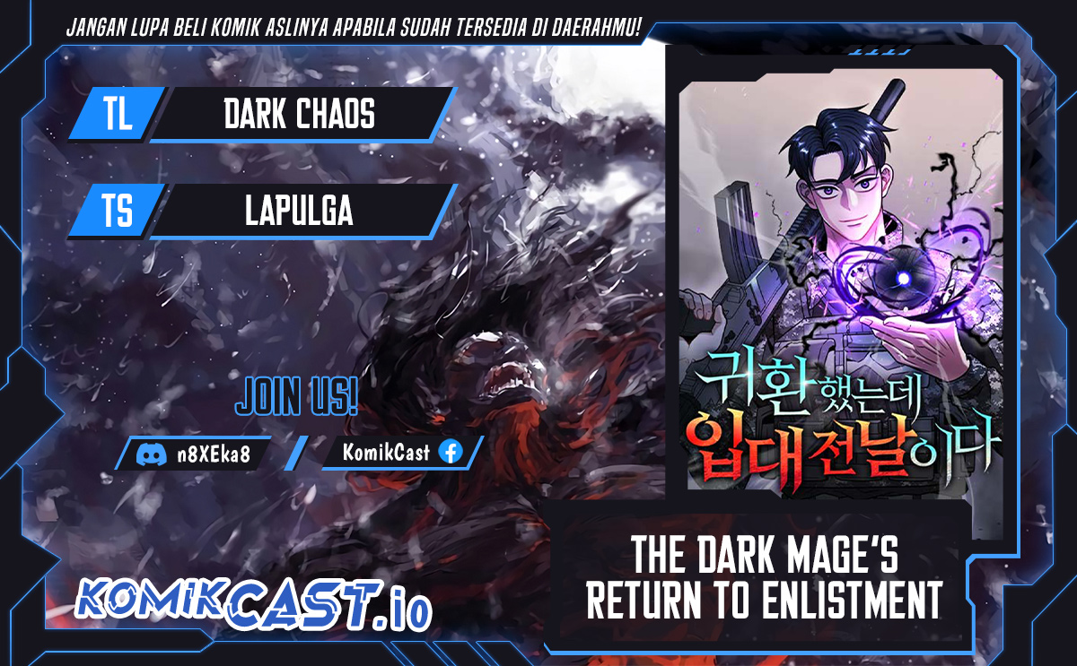 The Dark Mage’s Return to Enlistment Chapter 24 Bahasa Indonesia