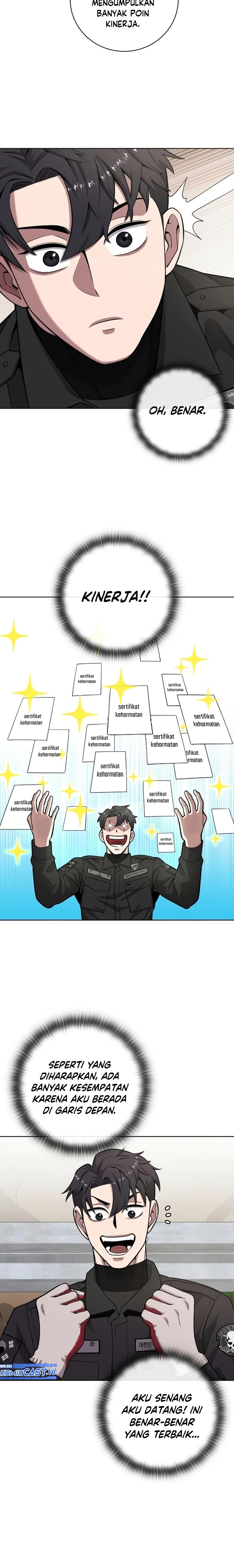 The Dark Mage’s Return to Enlistment Chapter 24 Bahasa Indonesia