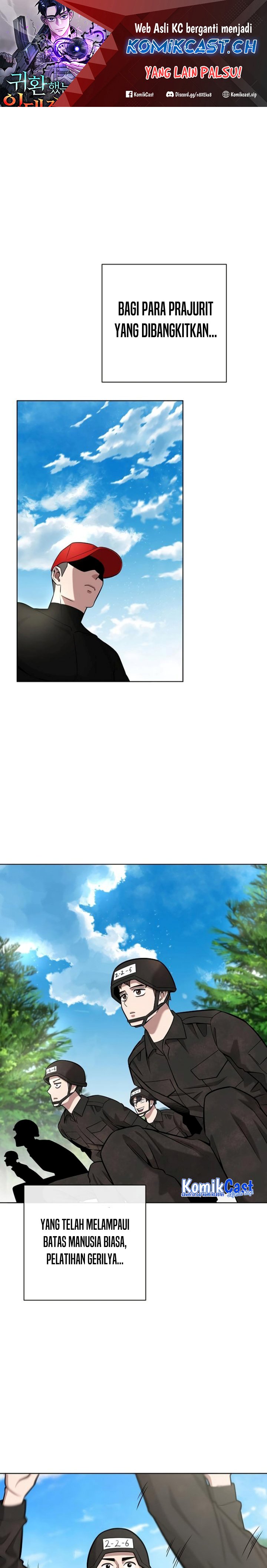 The Dark Mage’s Return to Enlistment Chapter 38 Bahasa Indonesia