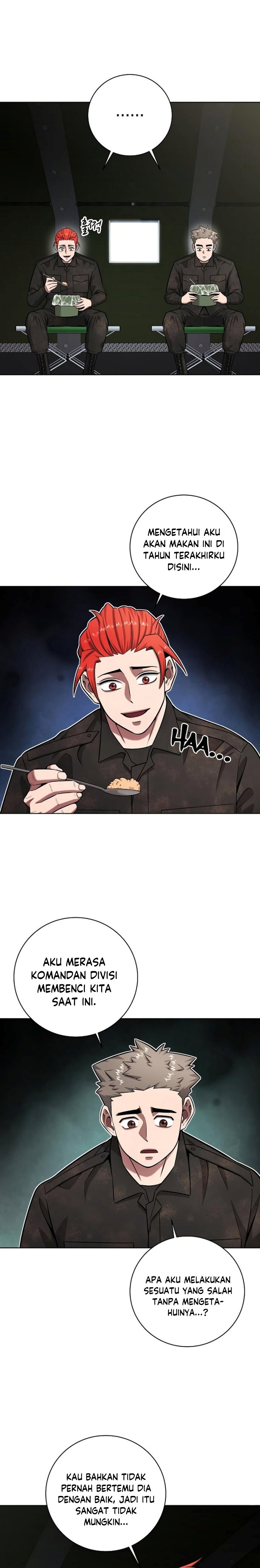 The Dark Mage’s Return to Enlistment Chapter 38 Bahasa Indonesia