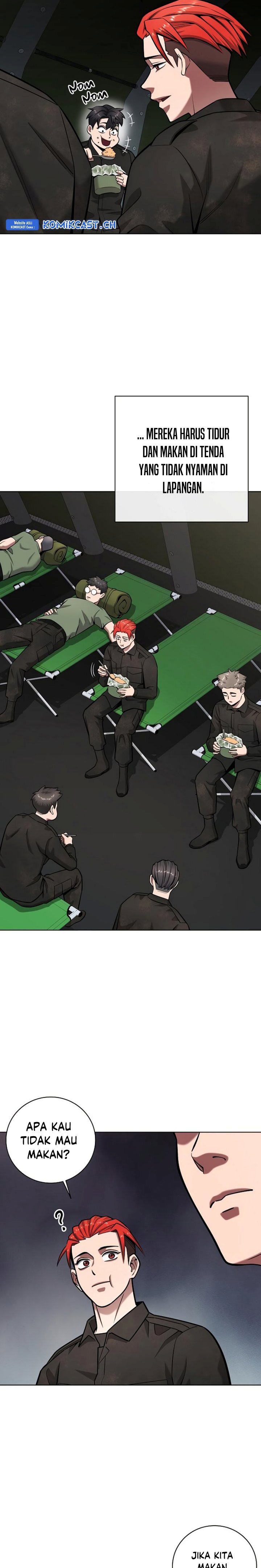 The Dark Mage’s Return to Enlistment Chapter 38 Bahasa Indonesia