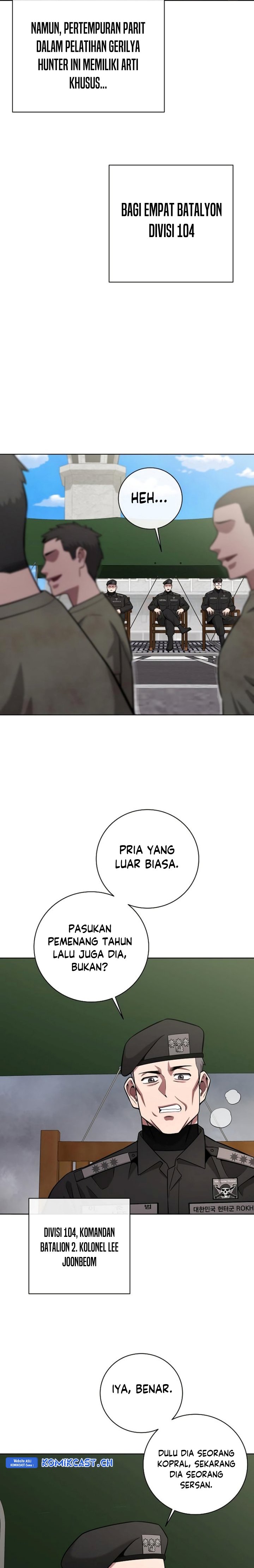 The Dark Mage’s Return to Enlistment Chapter 38 Bahasa Indonesia