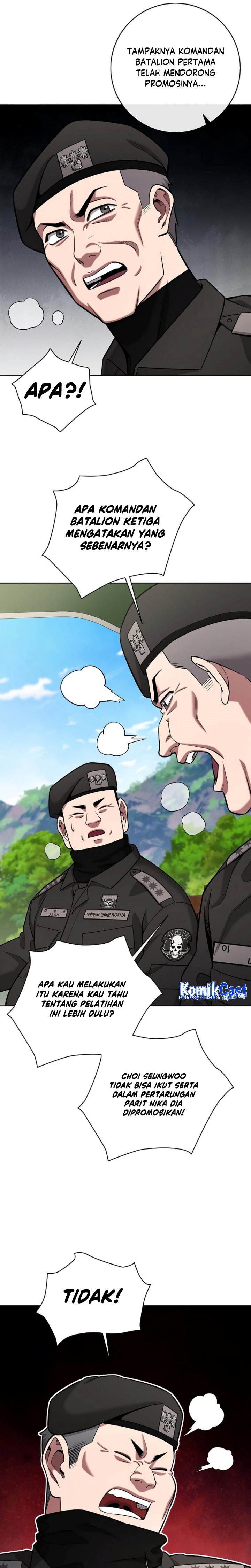 The Dark Mage’s Return to Enlistment Chapter 38 Bahasa Indonesia