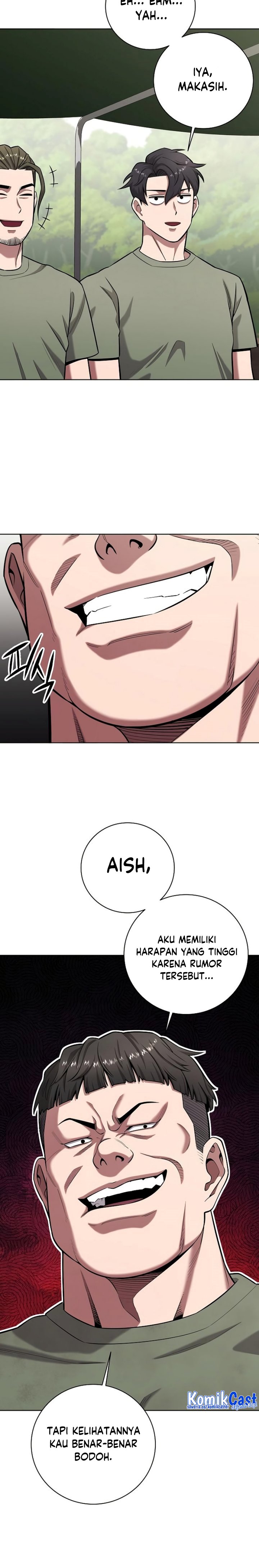 The Dark Mage’s Return to Enlistment Chapter 38 Bahasa Indonesia