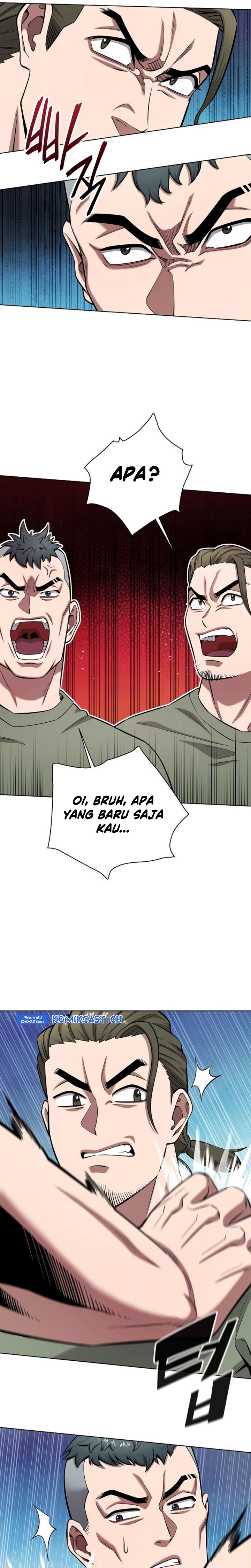 The Dark Mage’s Return to Enlistment Chapter 38 Bahasa Indonesia