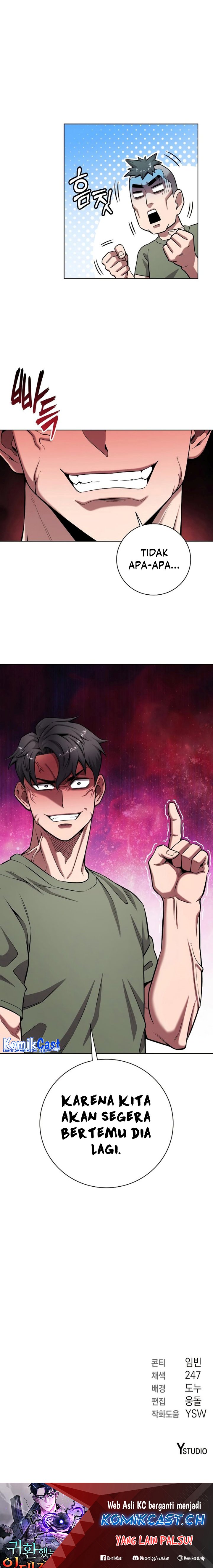 The Dark Mage’s Return to Enlistment Chapter 38 Bahasa Indonesia