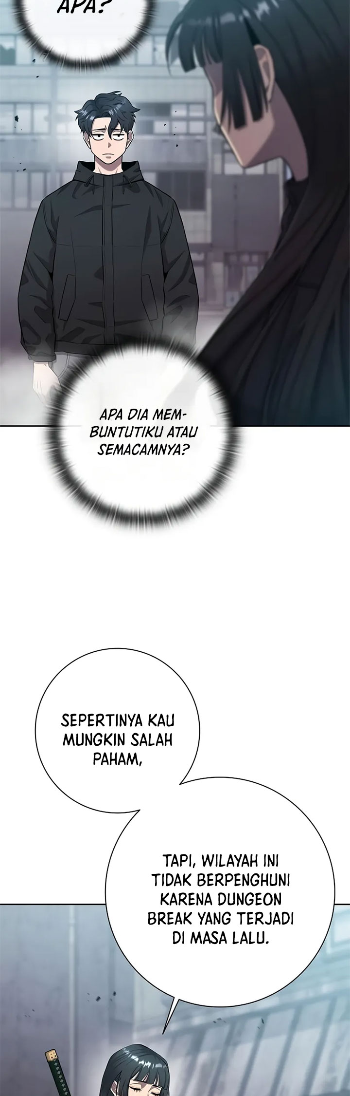 The Dark Mage’s Return to Enlistment Chapter 52 Bahasa Indonesia