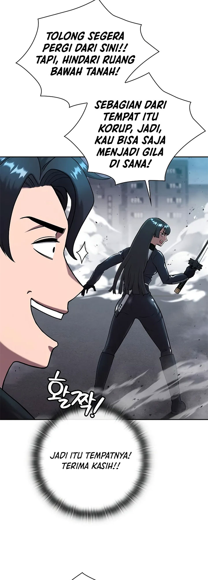 The Dark Mage’s Return to Enlistment Chapter 52 Bahasa Indonesia