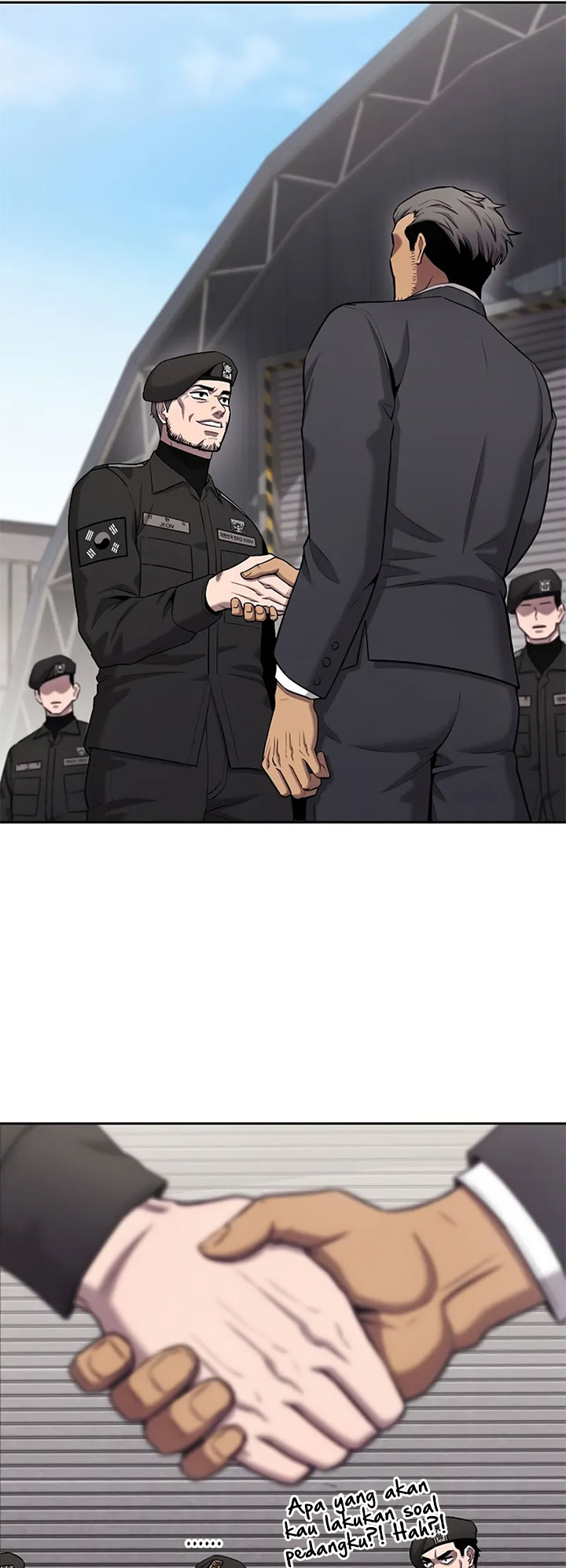 The Dark Mage’s Return to Enlistment Chapter 52 Bahasa Indonesia