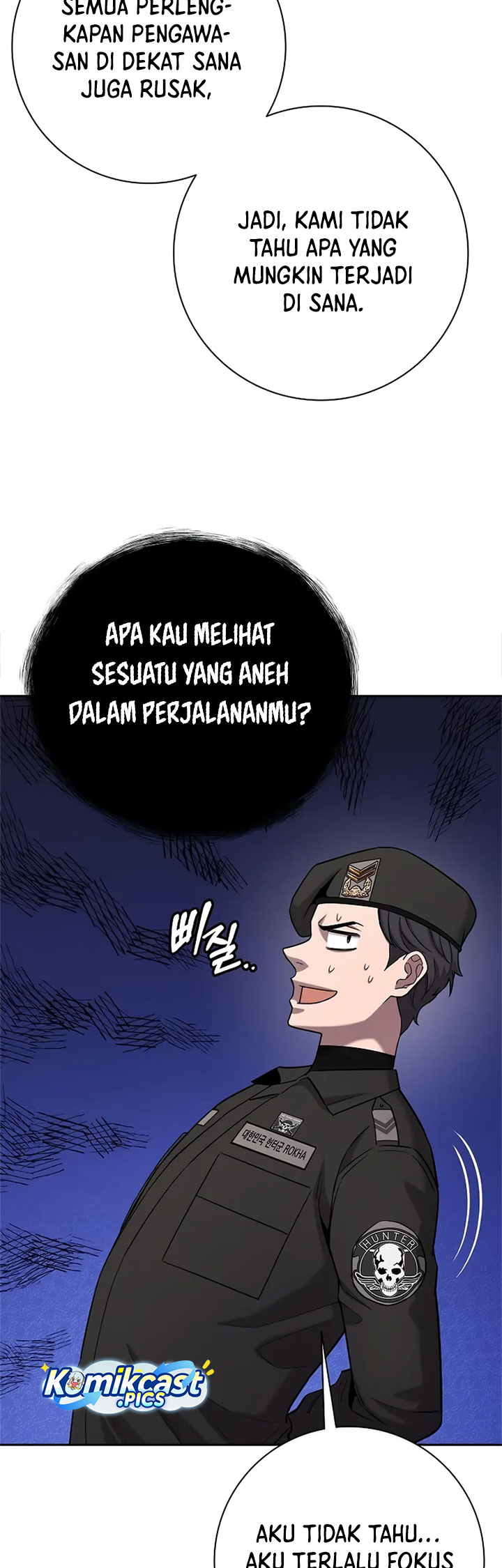 The Dark Mage’s Return to Enlistment Chapter 52 Bahasa Indonesia