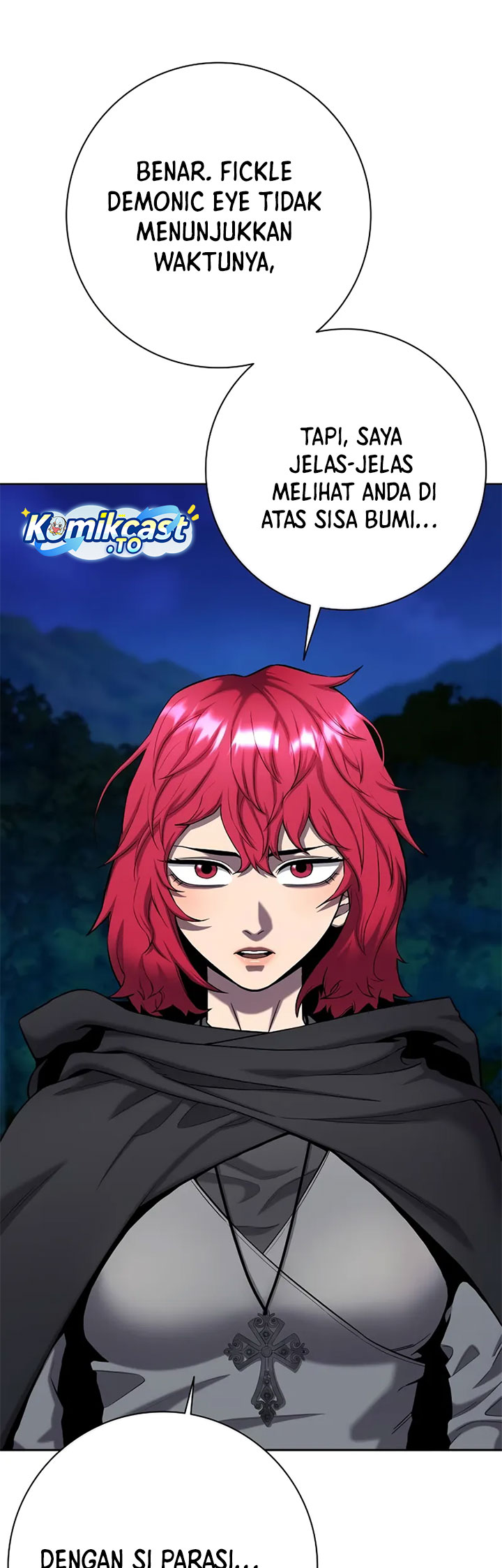 The Dark Mage’s Return to Enlistment Chapter 54 Bahasa Indonesia