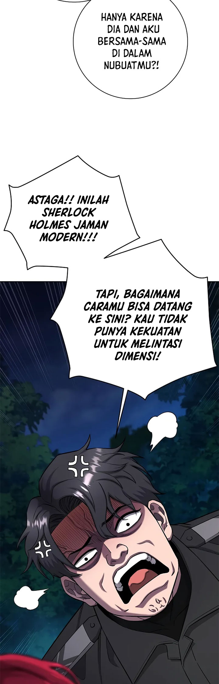 The Dark Mage’s Return to Enlistment Chapter 54 Bahasa Indonesia