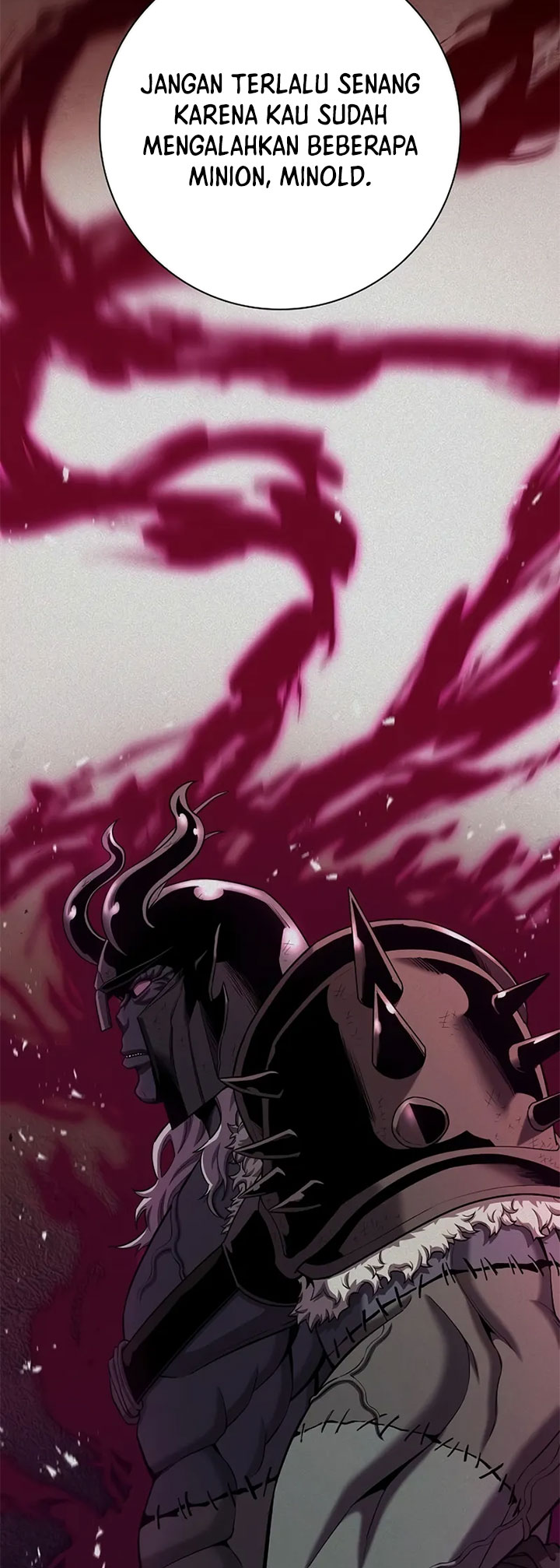 The Dark Mage’s Return to Enlistment Chapter 54 Bahasa Indonesia