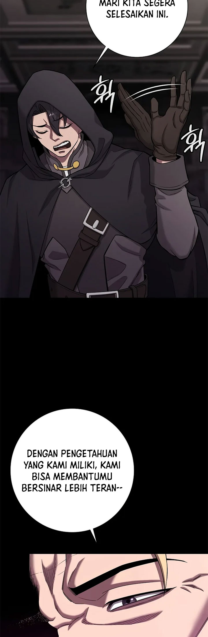 The Dark Mage’s Return to Enlistment Chapter 54 Bahasa Indonesia