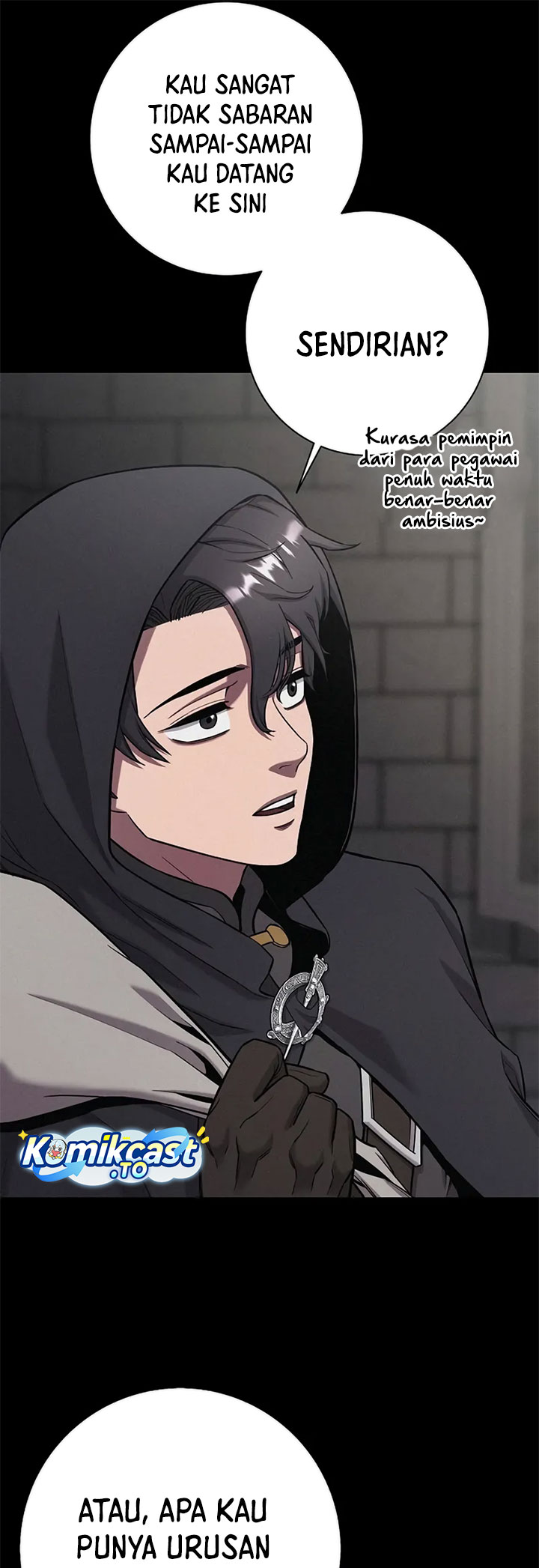 The Dark Mage’s Return to Enlistment Chapter 54 Bahasa Indonesia