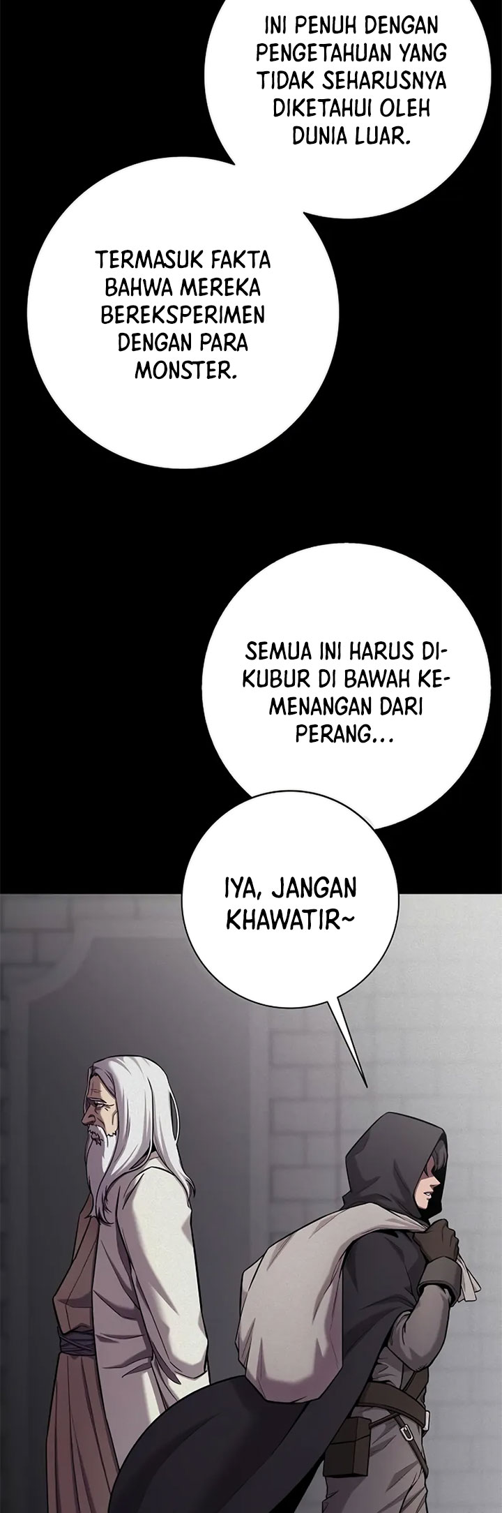 The Dark Mage’s Return to Enlistment Chapter 54 Bahasa Indonesia