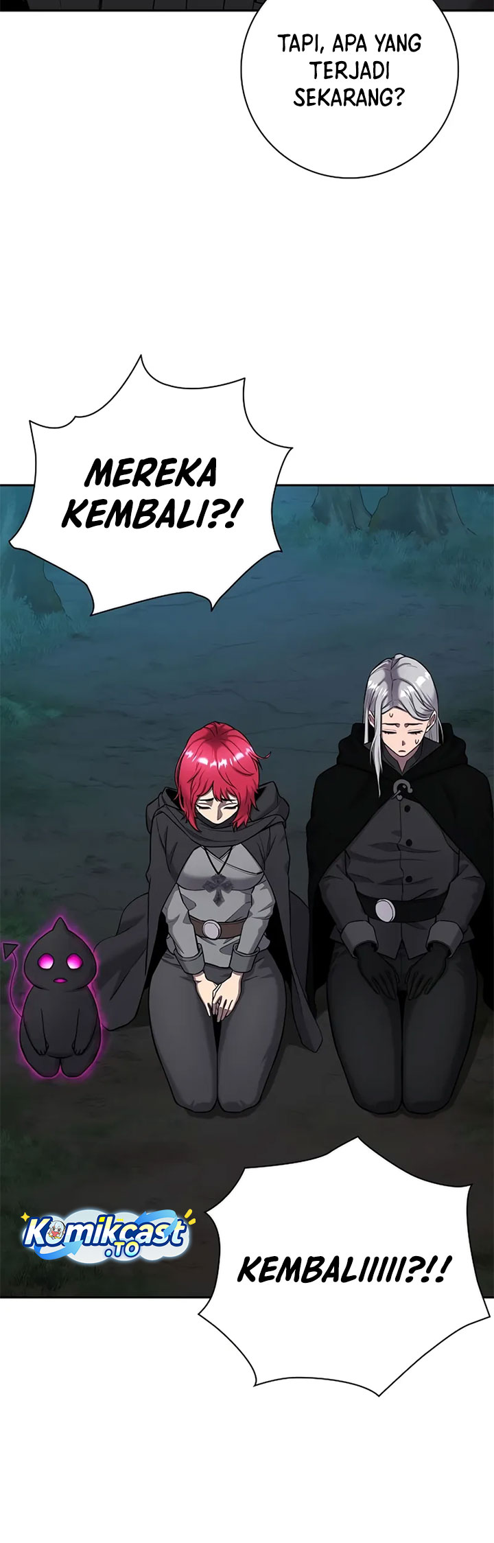 The Dark Mage’s Return to Enlistment Chapter 54 Bahasa Indonesia