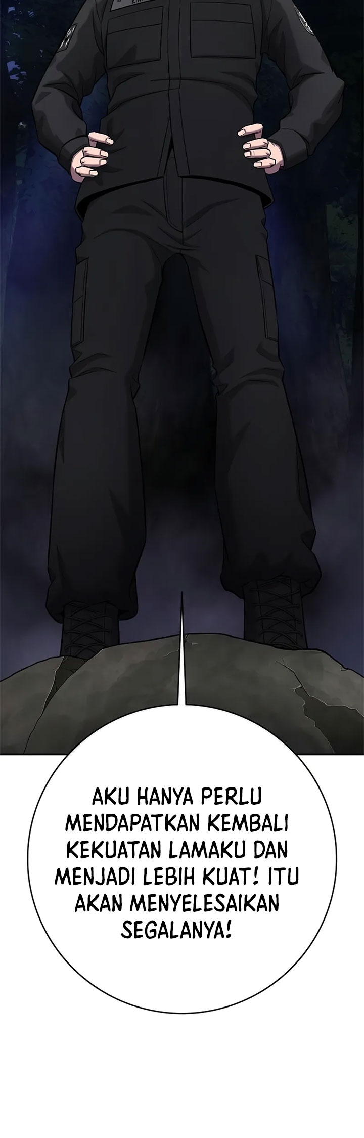 The Dark Mage’s Return to Enlistment Chapter 54 Bahasa Indonesia