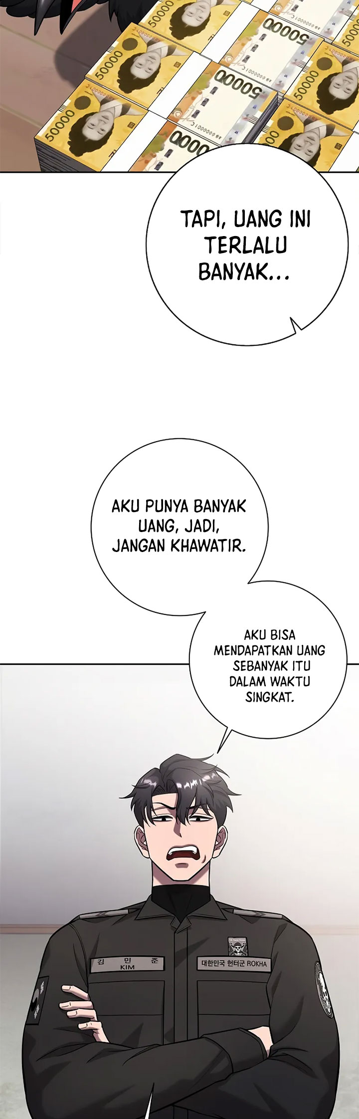 The Dark Mage’s Return to Enlistment Chapter 54 Bahasa Indonesia