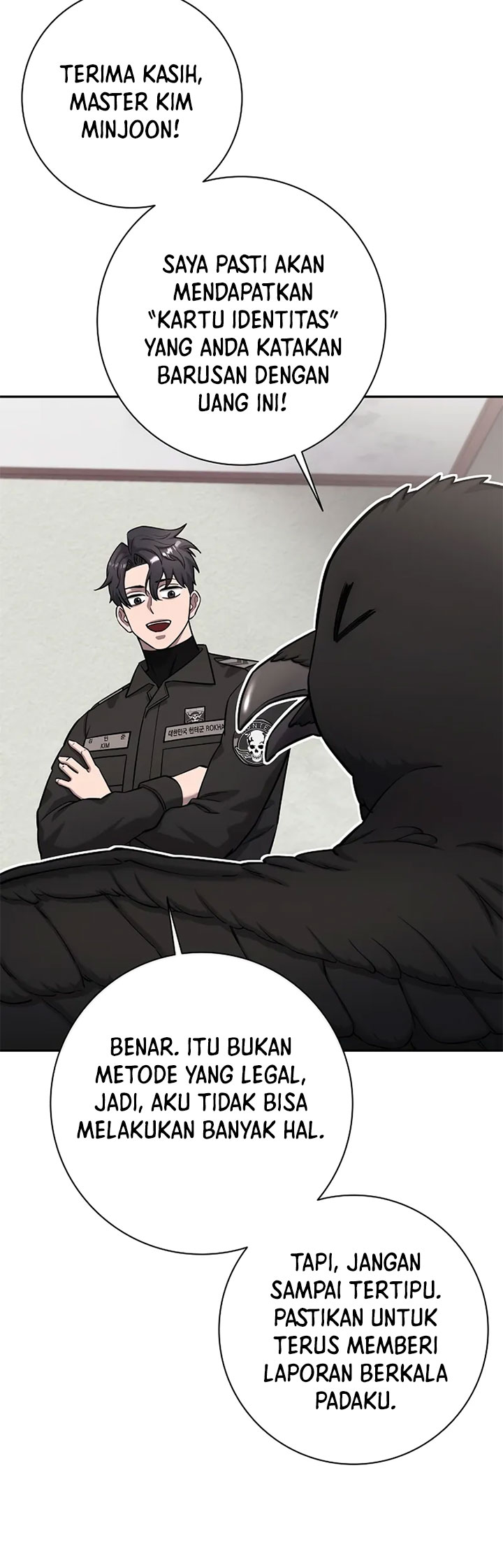 The Dark Mage’s Return to Enlistment Chapter 54 Bahasa Indonesia