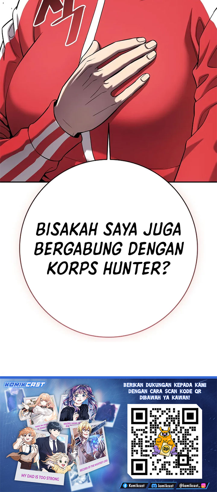 The Dark Mage’s Return to Enlistment Chapter 54 Bahasa Indonesia