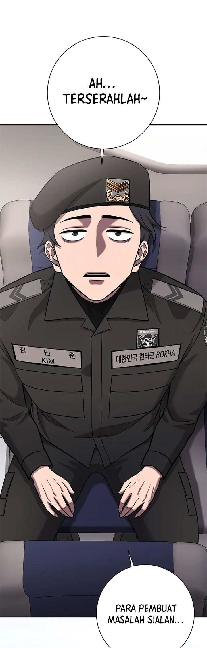 The Dark Mage’s Return to Enlistment Chapter 55 Bahasa Indonesia