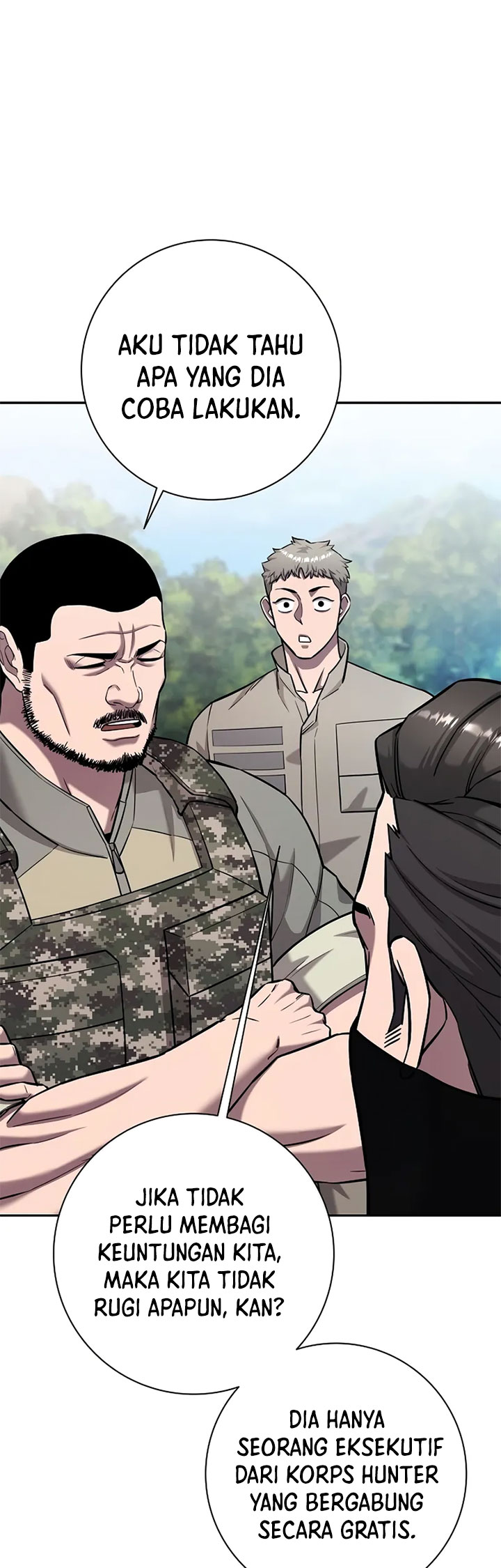 The Dark Mage’s Return to Enlistment Chapter 55 Bahasa Indonesia