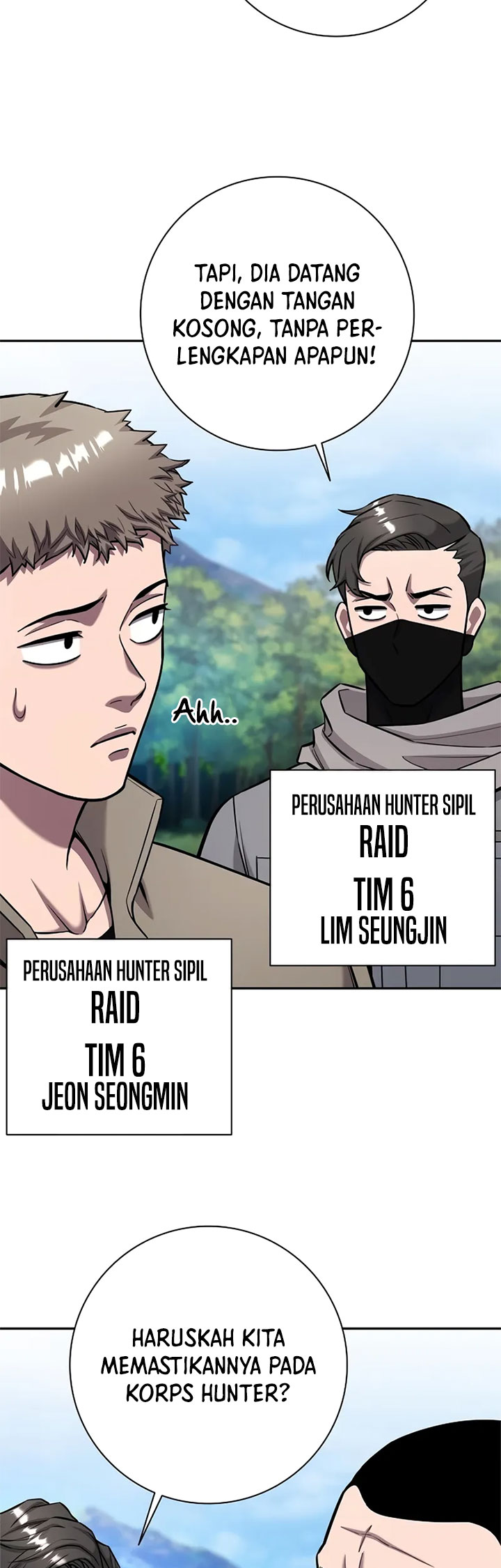 The Dark Mage’s Return to Enlistment Chapter 55 Bahasa Indonesia