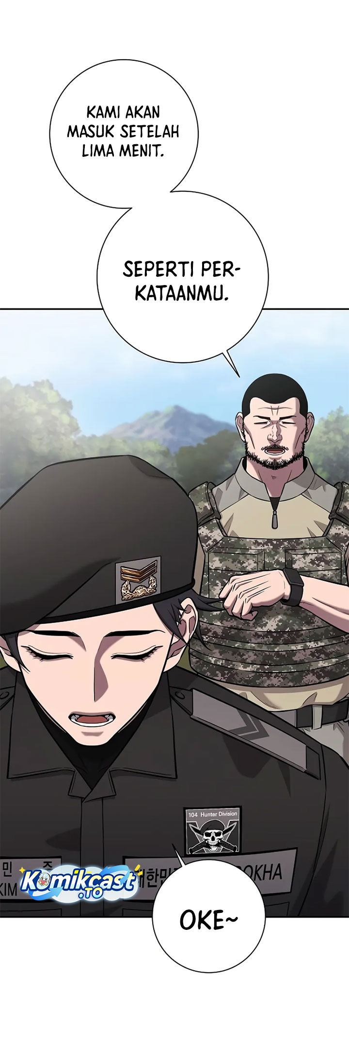 The Dark Mage’s Return to Enlistment Chapter 55 Bahasa Indonesia