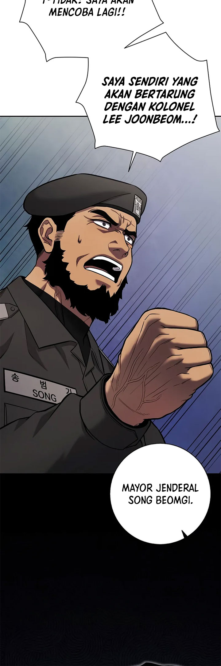 The Dark Mage’s Return to Enlistment Chapter 55 Bahasa Indonesia