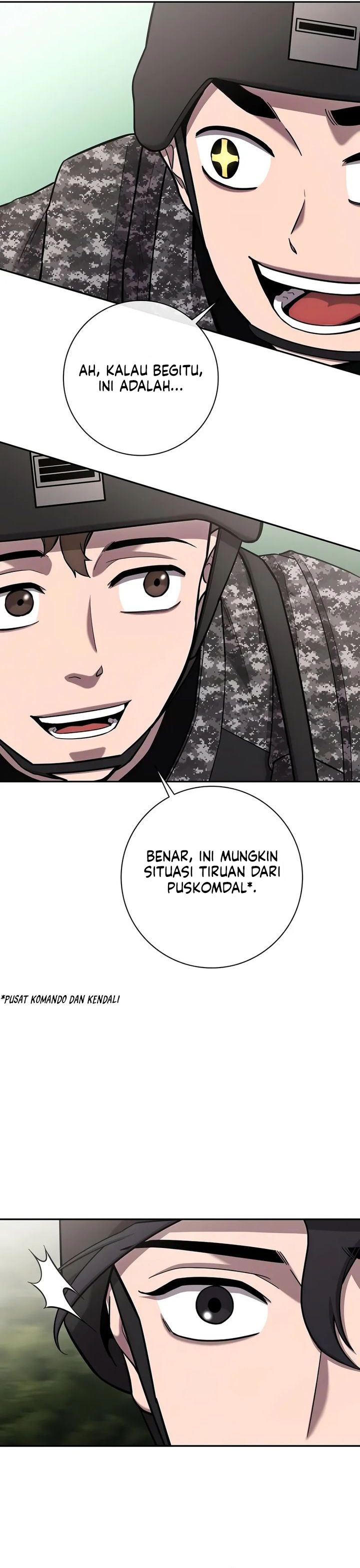 The Dark Mage’s Return to Enlistment Chapter 58 Bahasa Indonesia