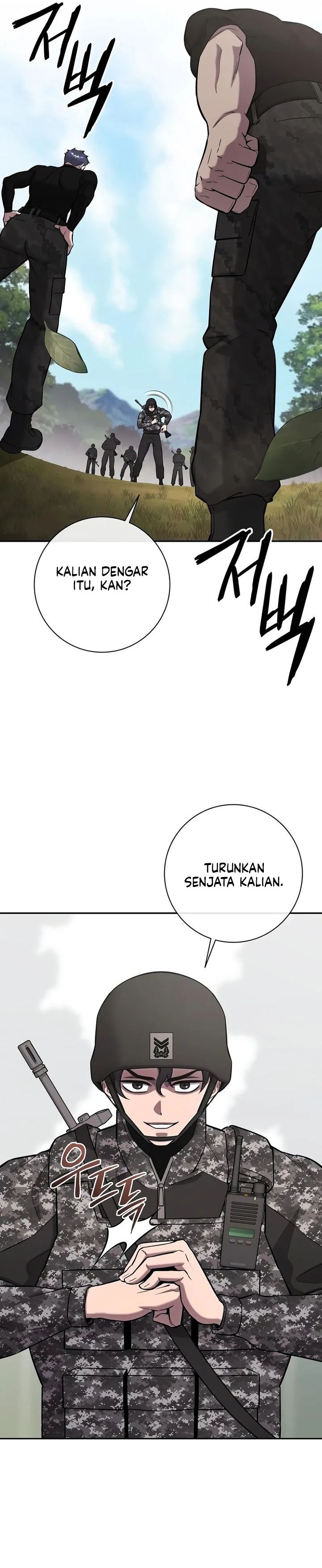 The Dark Mage’s Return to Enlistment Chapter 58 Bahasa Indonesia