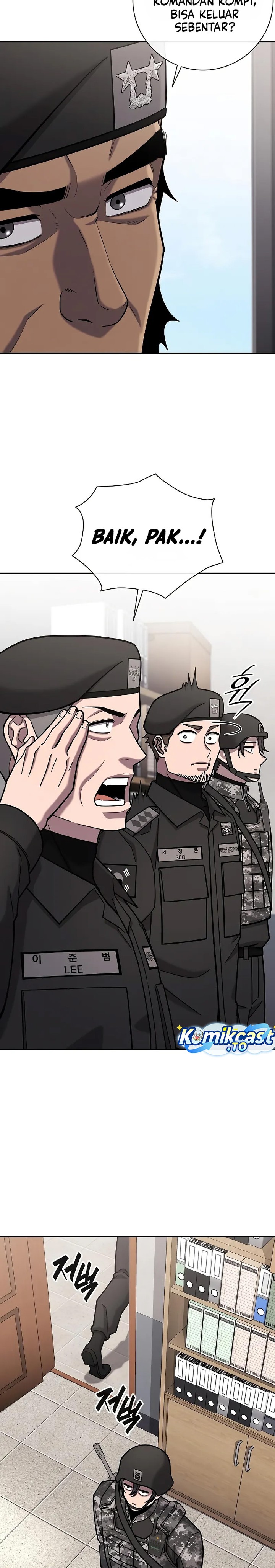 The Dark Mage’s Return to Enlistment Chapter 59 Bahasa Indonesia