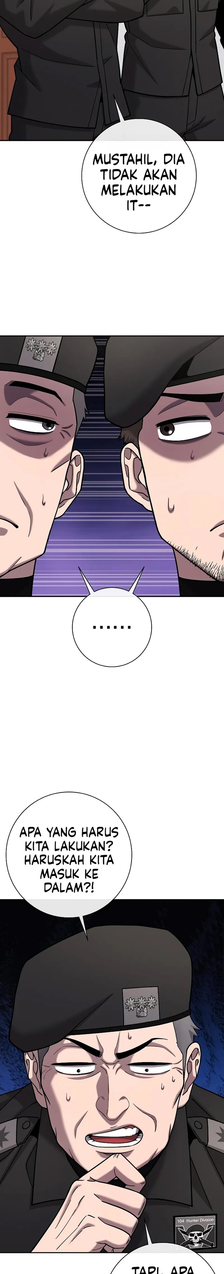 The Dark Mage’s Return to Enlistment Chapter 59 Bahasa Indonesia