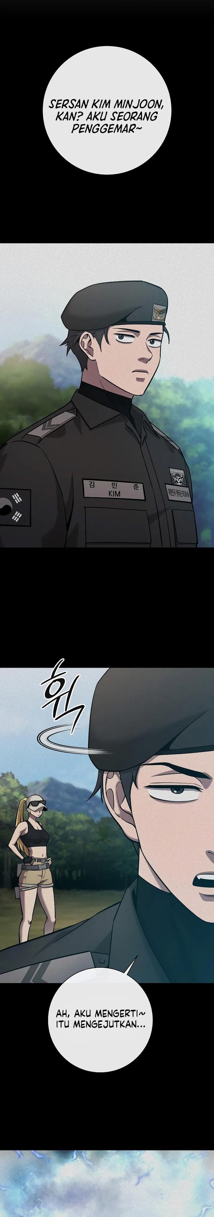 The Dark Mage’s Return to Enlistment Chapter 59 Bahasa Indonesia