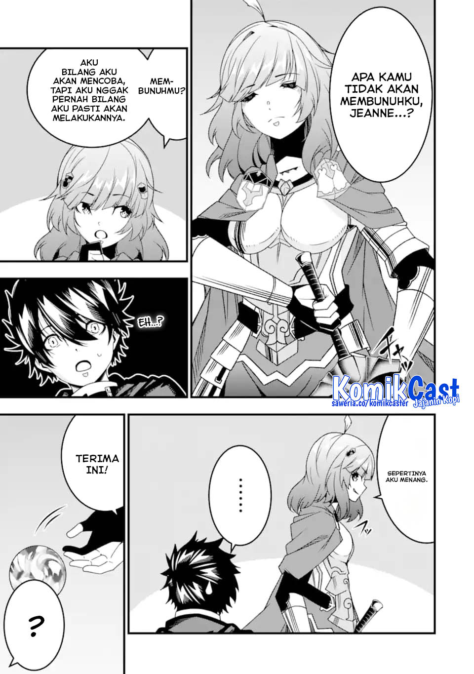 The Darkness was Comfortable for Me Chapter 33 Bahasa Indonesia