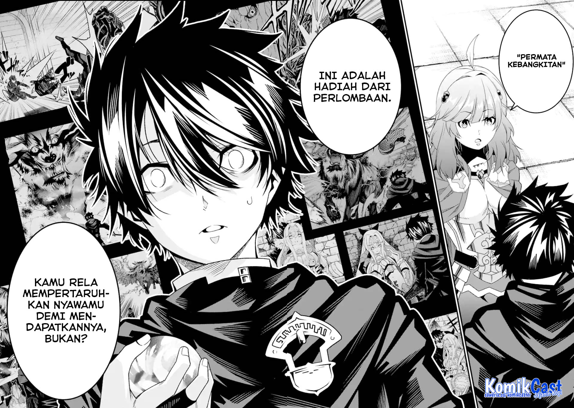 The Darkness was Comfortable for Me Chapter 33 Bahasa Indonesia