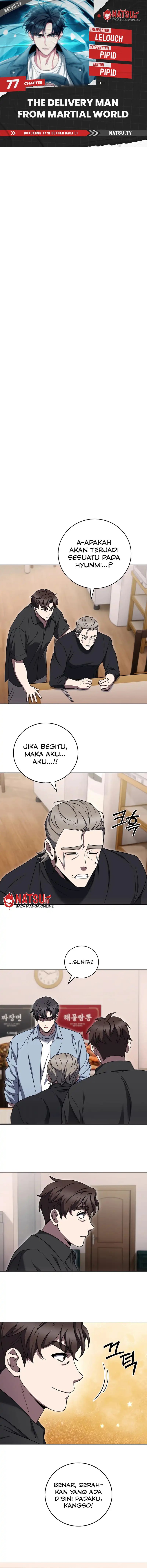 The Delivery Man From Murim Chapter 77 Bahasa Indonesia
