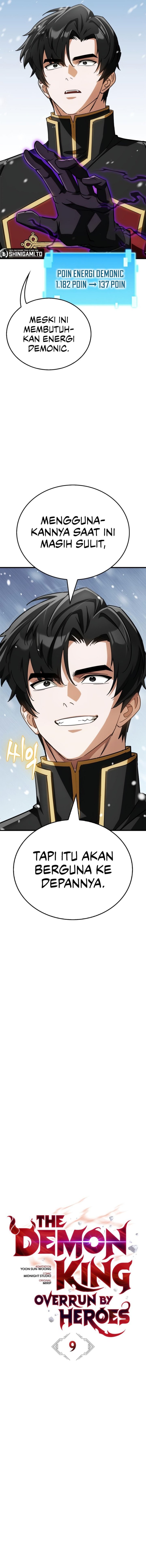 The Demon King Overrun By Heroes Chapter 09 Bahasa Indonesia