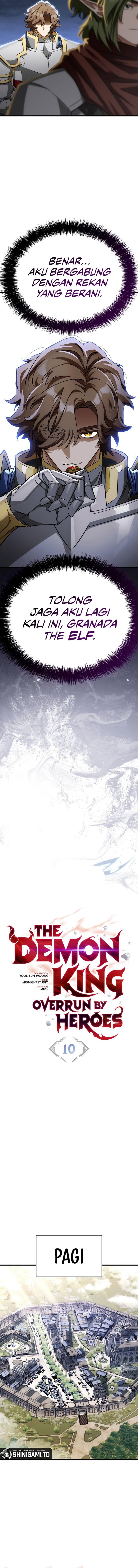 The Demon King Overrun By Heroes Chapter 10 Bahasa Indonesia