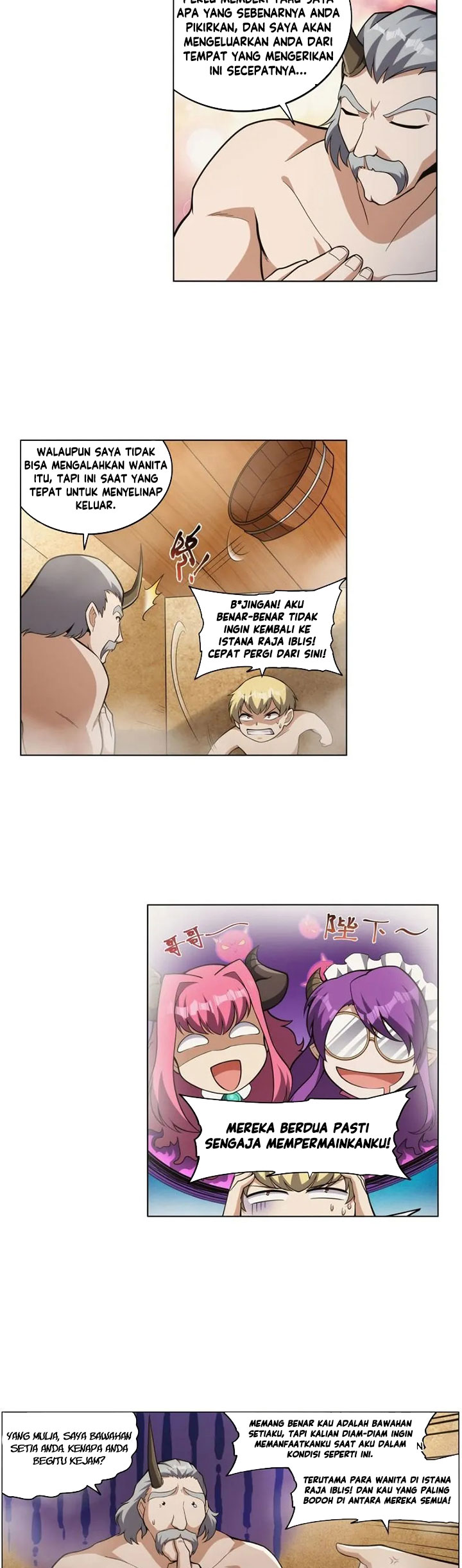 The Demon King Who Lost His Job Chapter 307 Bahasa Indonesia