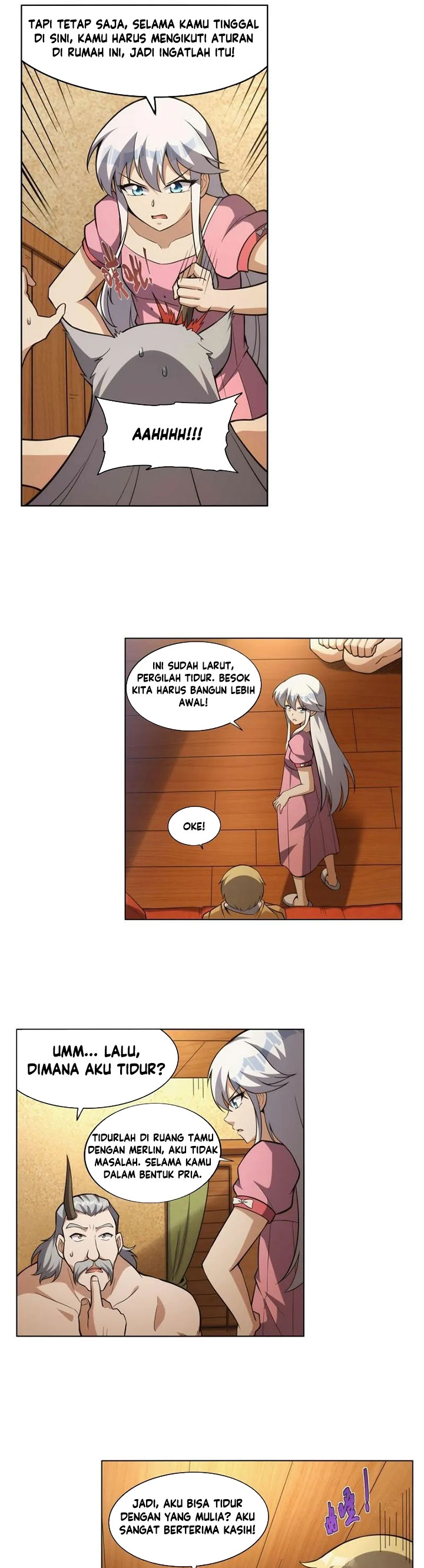 The Demon King Who Lost His Job Chapter 307 Bahasa Indonesia