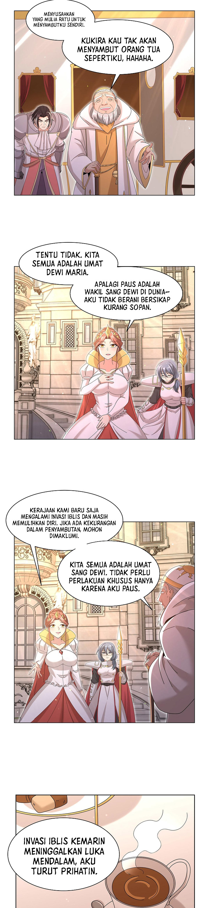 The Demon King Who Lost His Job Chapter 453 Bahasa Indonesia