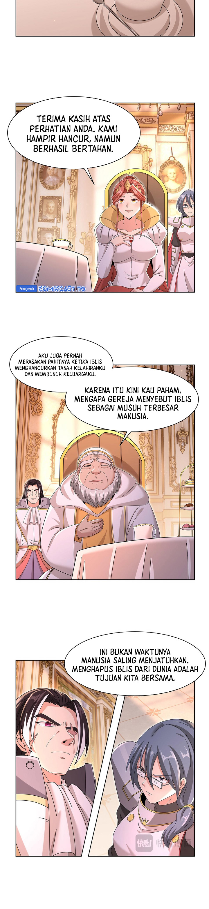 The Demon King Who Lost His Job Chapter 453 Bahasa Indonesia