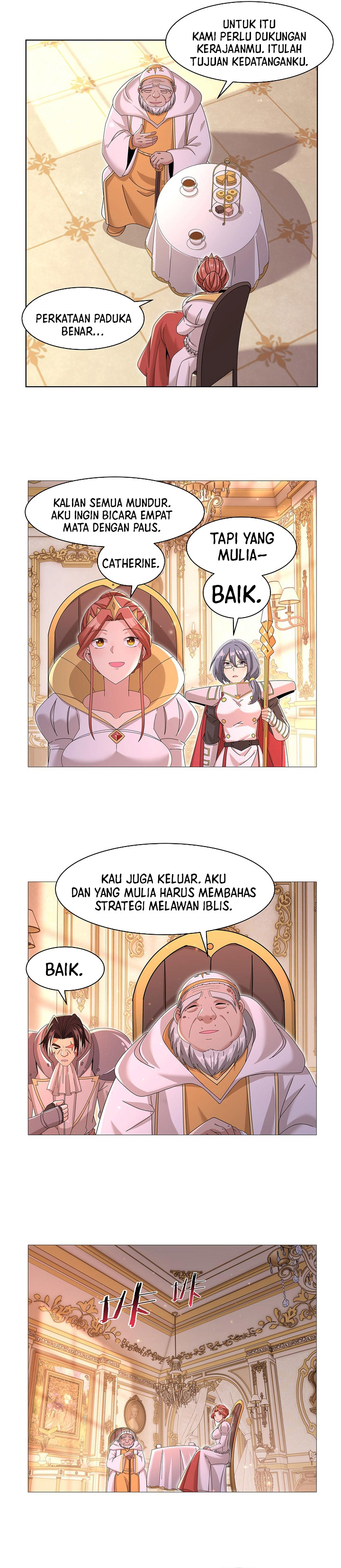 The Demon King Who Lost His Job Chapter 453 Bahasa Indonesia